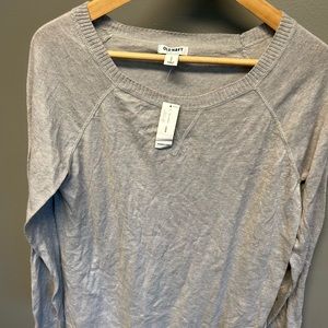 OLD NAVY gray lightweight sweater - Size L NWT